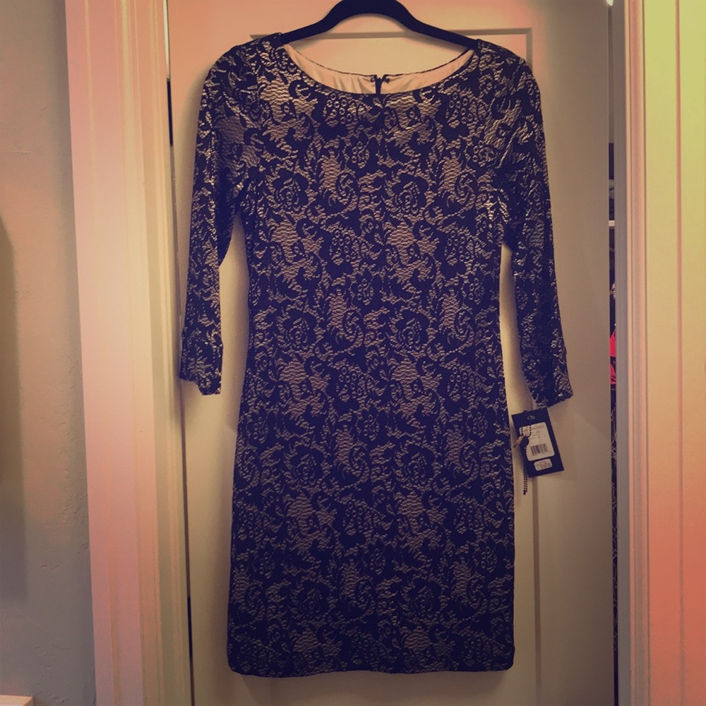 ABS lace dress